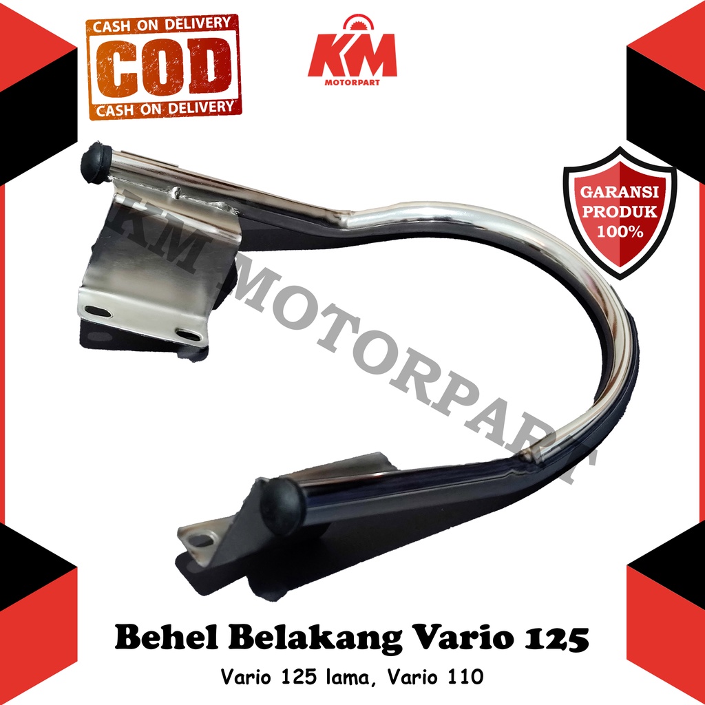 Behel Belakang Vario 125 110 Lama Chrome Berkualitas Variasi