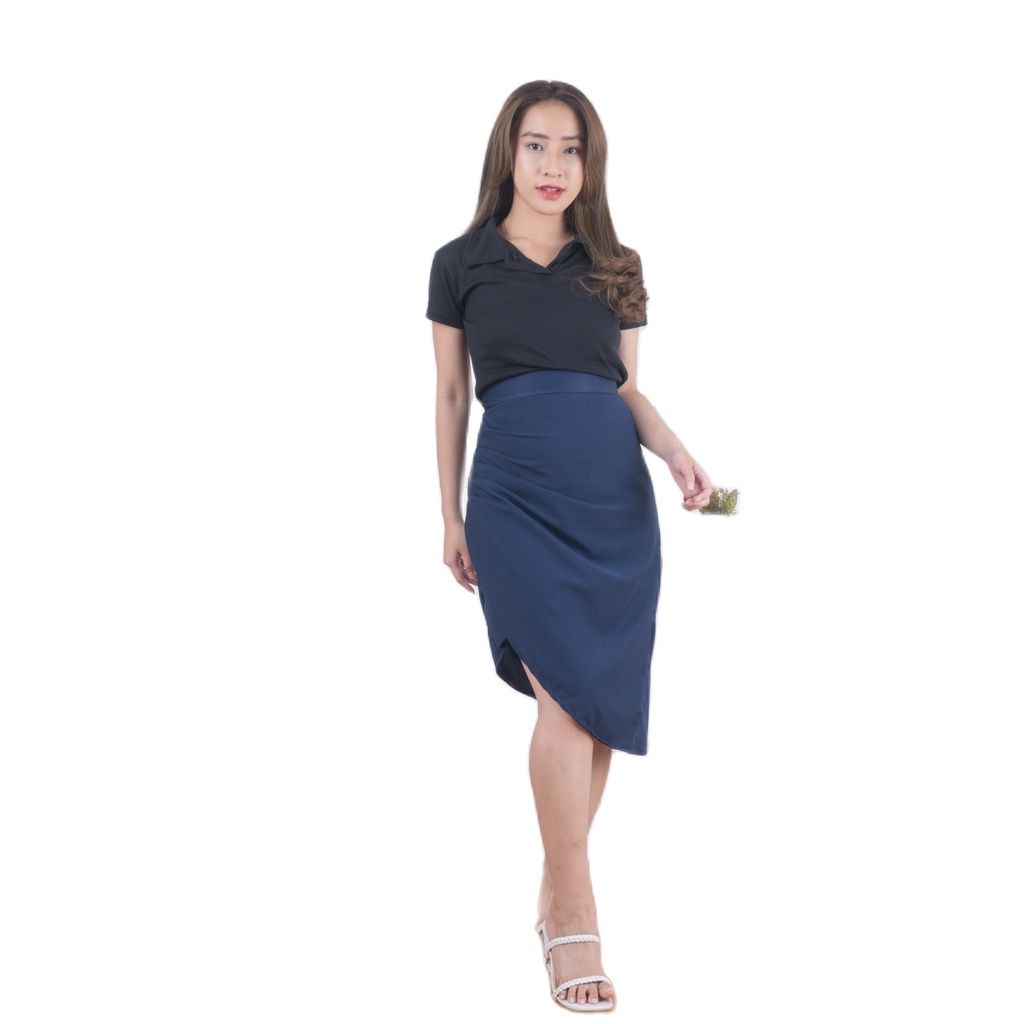 ZASKIYA - Rok Abby Fey Skirt Basic Plain Korean Style / Rok Wanita Abby Rempel / ROK WANITA KEKINIAN