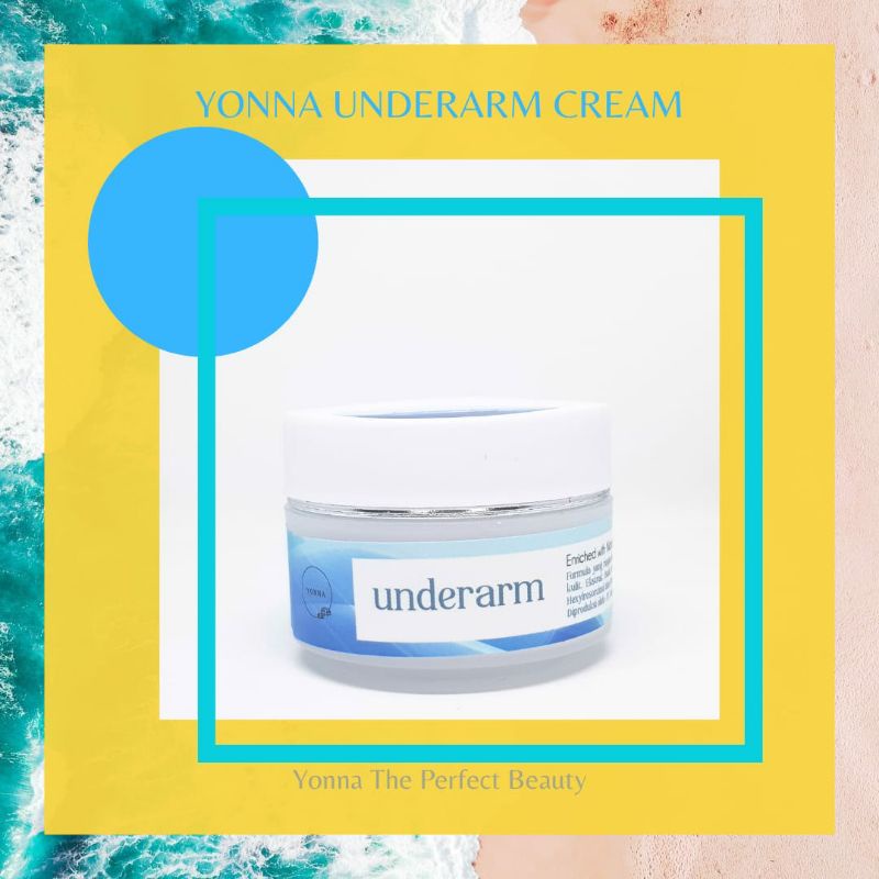 YONNA UNDERARM CREAM/cream pemutih ketiak dan selangkangan