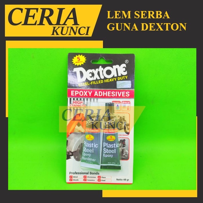 

LEM 5 MENIT DEXTONE 48GR / DEXTON EPOXY ADHESIVE