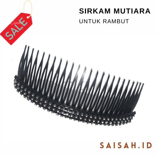 Sirkam Rambut / Sirkam Rambut Mutiara / Sirkam Hitam / Aksesoris Rambut