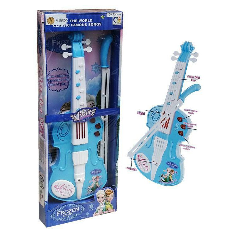 Biola Frozen Mainan Anak musik violin murah