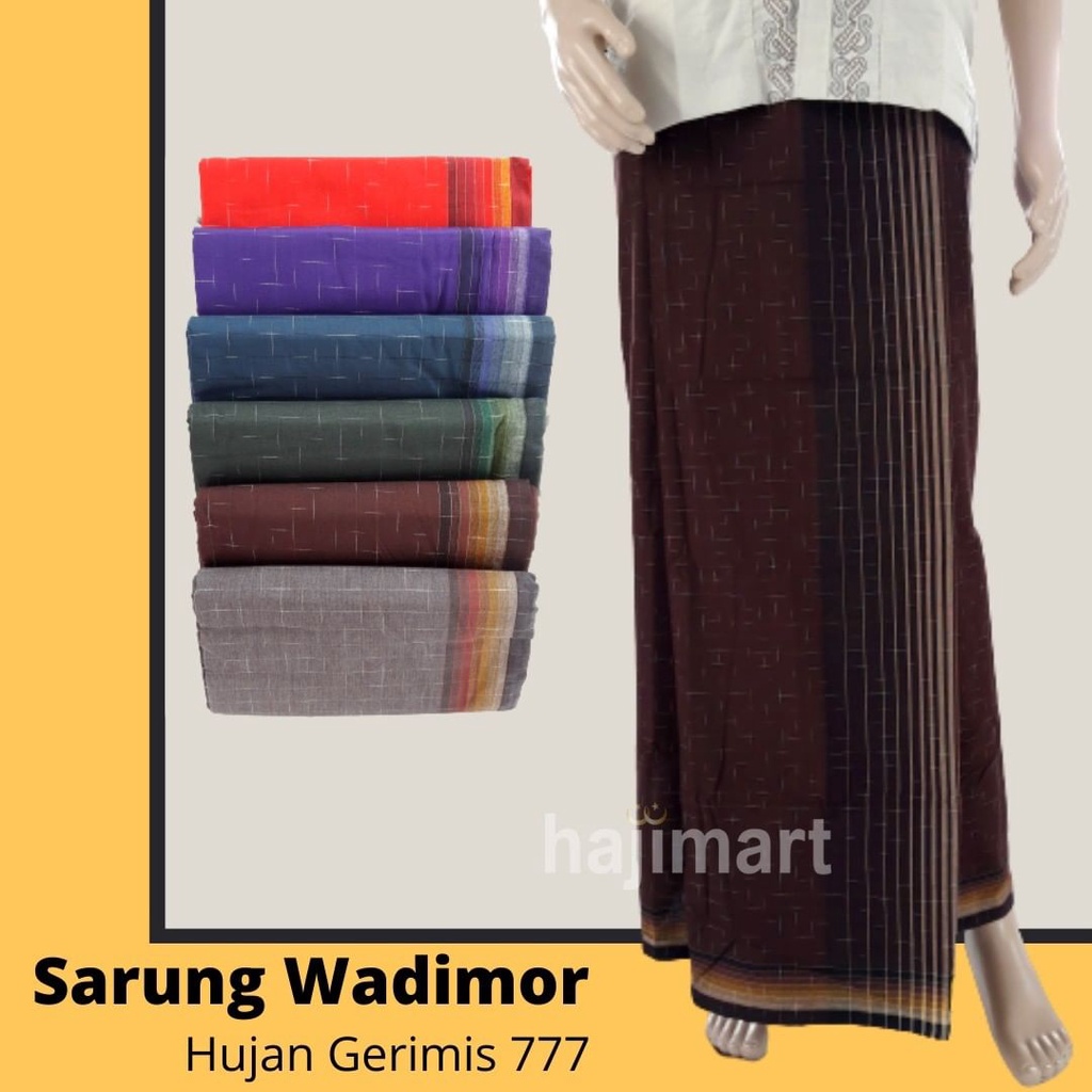 SARUNG WADIMOR HUJAN GERIMIS 777/ SARUNG DEWASA