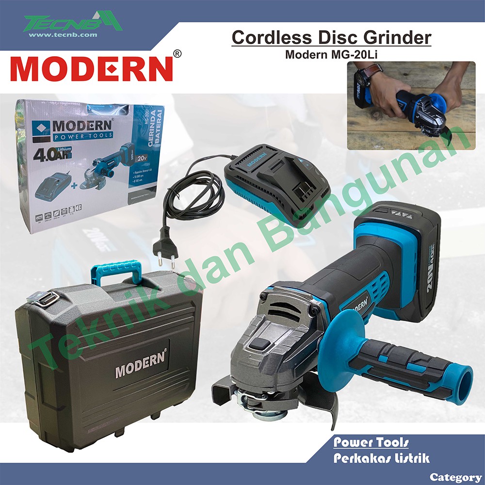 Cordless Disc Gerinda Modern MG-20Li