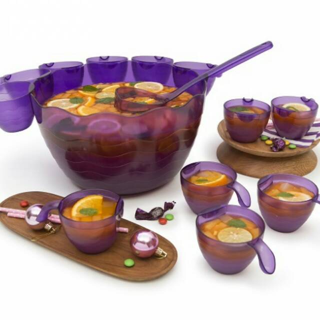 

Medina "amethyst punch set