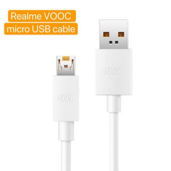 Kabel Data Realme Ori Micro Vooc Flash Charging Kabel Realme 3 pro/ C31/opo F1 plus/ F3 plus/ F9 pro/ R5/ F11/ F11 pro