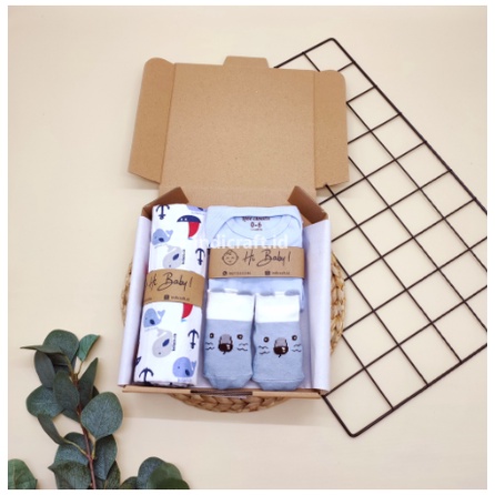 Hampers Bayi New Born Laki-Laki Perempuan / Paket Hampers Bedong Bayi Newborn