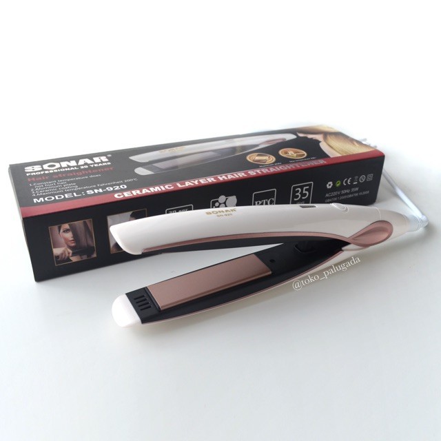 Sonar Hair Iron Catokan Catok Rambut SN 920