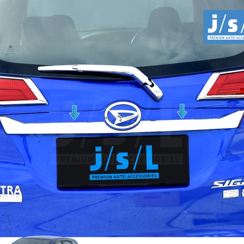 Trunk Lid JSL Sporty Chrome Calya / Sigra Model Setengah