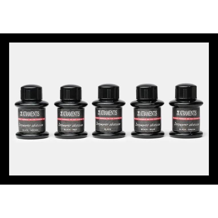 

NEW DE ATRAMENTIS FOUNTAIN PEN INK BOTTLE - BLACK EDITION PAKET ALAT TULIS TERLARIS DAN MURAH