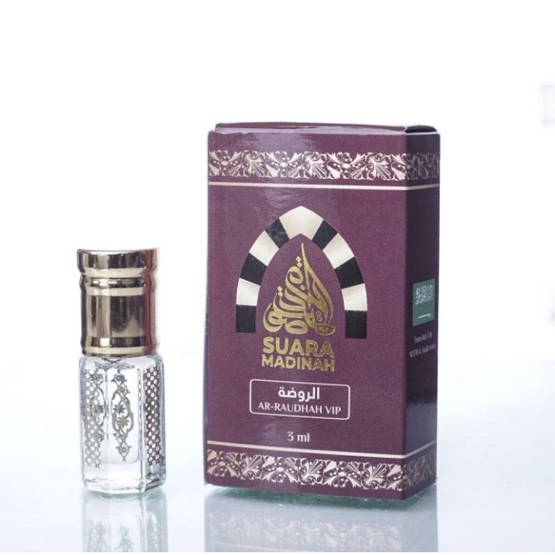 Parfum Raudhah VIP (AROMA KARPET MASJID NABAWI) ORIGINAL SIARA MADINAH