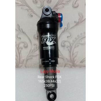 Jual Rear Shock FOX 165mm 250 Black Diskon