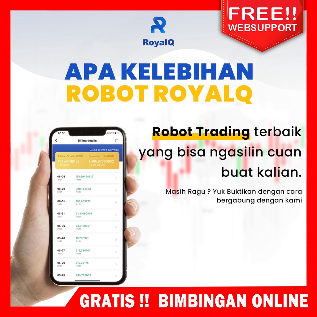 ROBOT TRADING CRYPTO ROYALQ - ROYAL Q INDONESIA - ROYALQ CRYPTO BOT