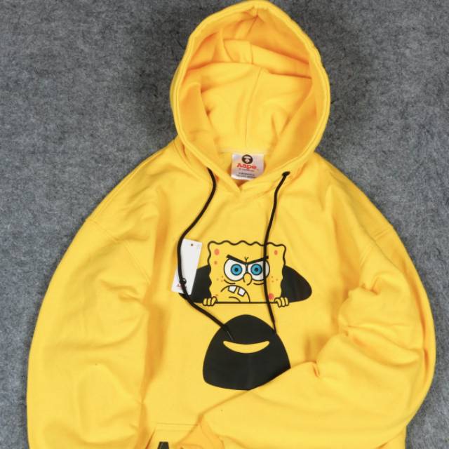 aape spongebob hoodie
