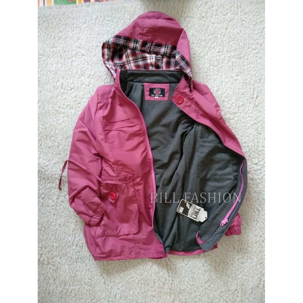 BARU Jaket Parka Cewek & Jaket Parka Pink Cewek