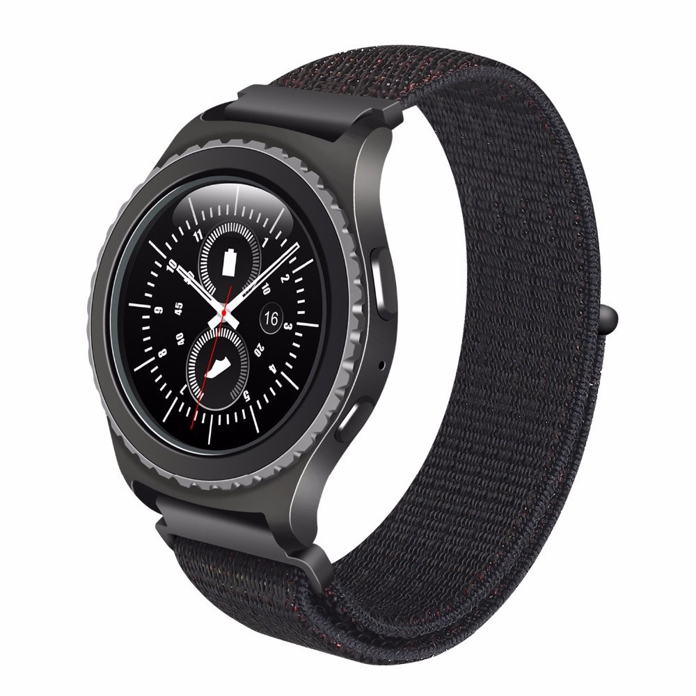 Strap Samsung Gear S2 Classic - Tali Jam Replacement Nylon Velcro Loop Strap
