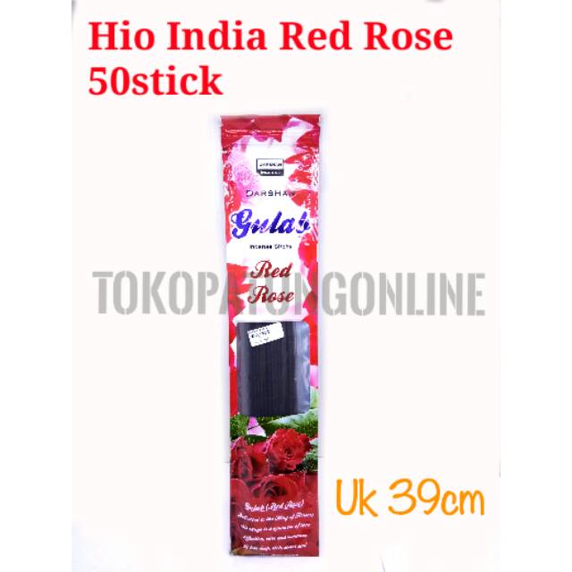 Hio India Red Rose 50 Batang