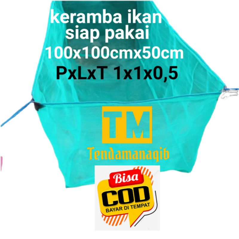 Jual Hapa Keramba Ikan X X X X Jaring Ikan Bibit Burayak Larva Shopee Indonesia