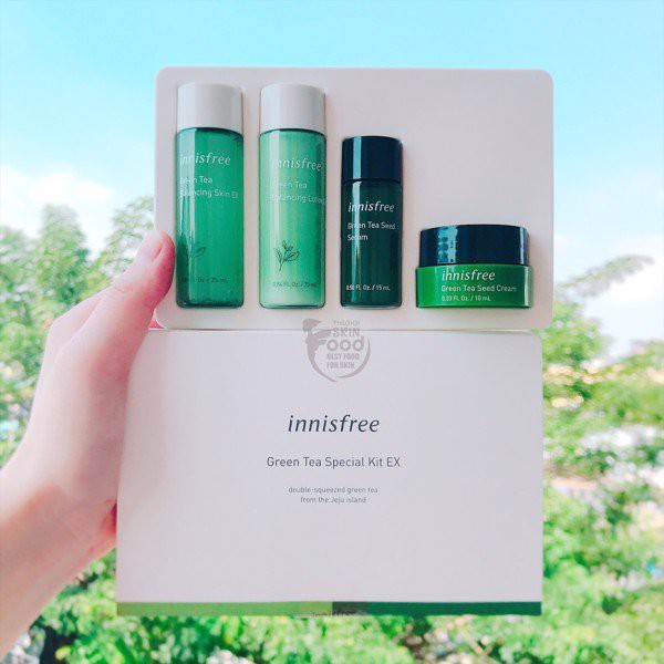 Simak Harga Innisfree Green Tea Special Kit Ex 