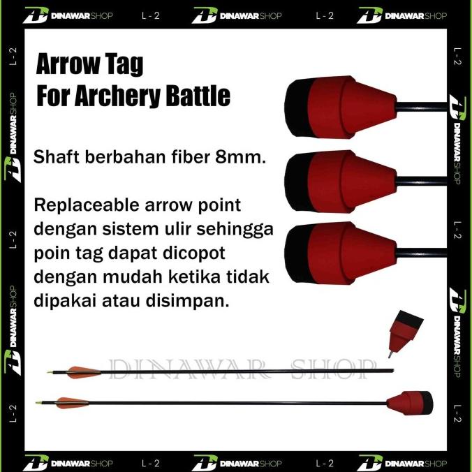 Arrow Tag Untuk Archery Battle Terlaris