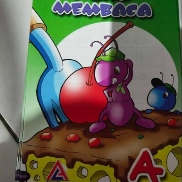 Buku belajar membaca anak TK
