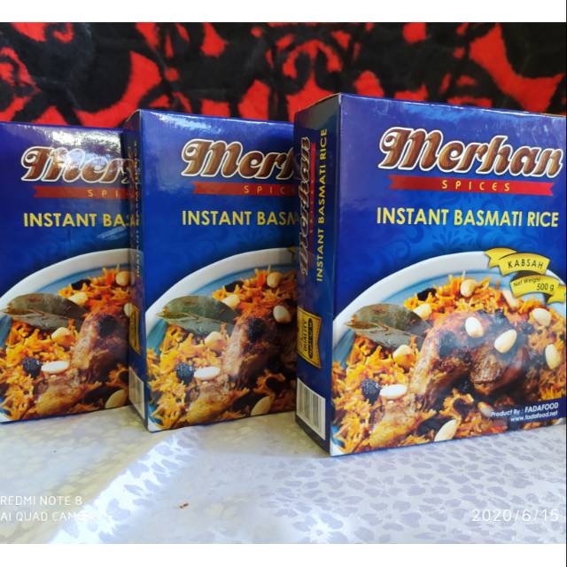 

Beras Basmati + Bumbu Kabsah 500 gr