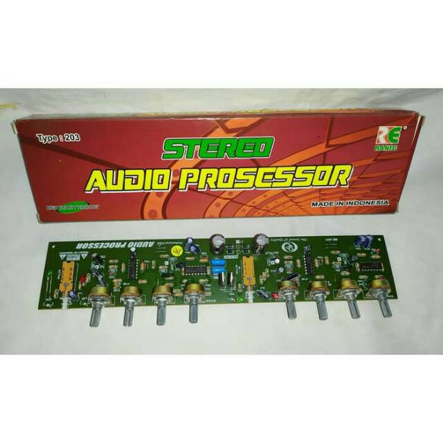 Kit Stereo Audio Prosessor - Audio Prosesor
