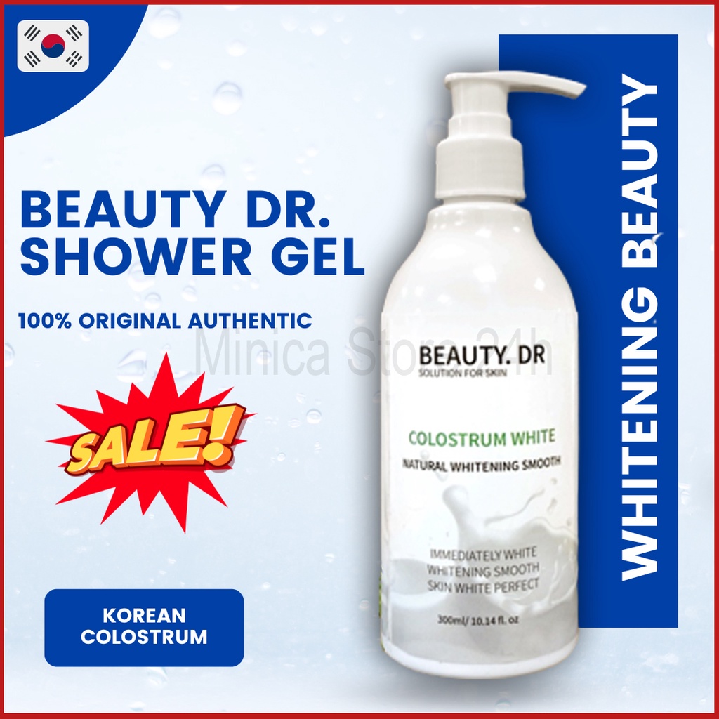 Sabun Mandi Cair Pemutih Badan COLOSTRUM BEAUTY SHOWER Whitening shower gel korea Beauty DR pelembab