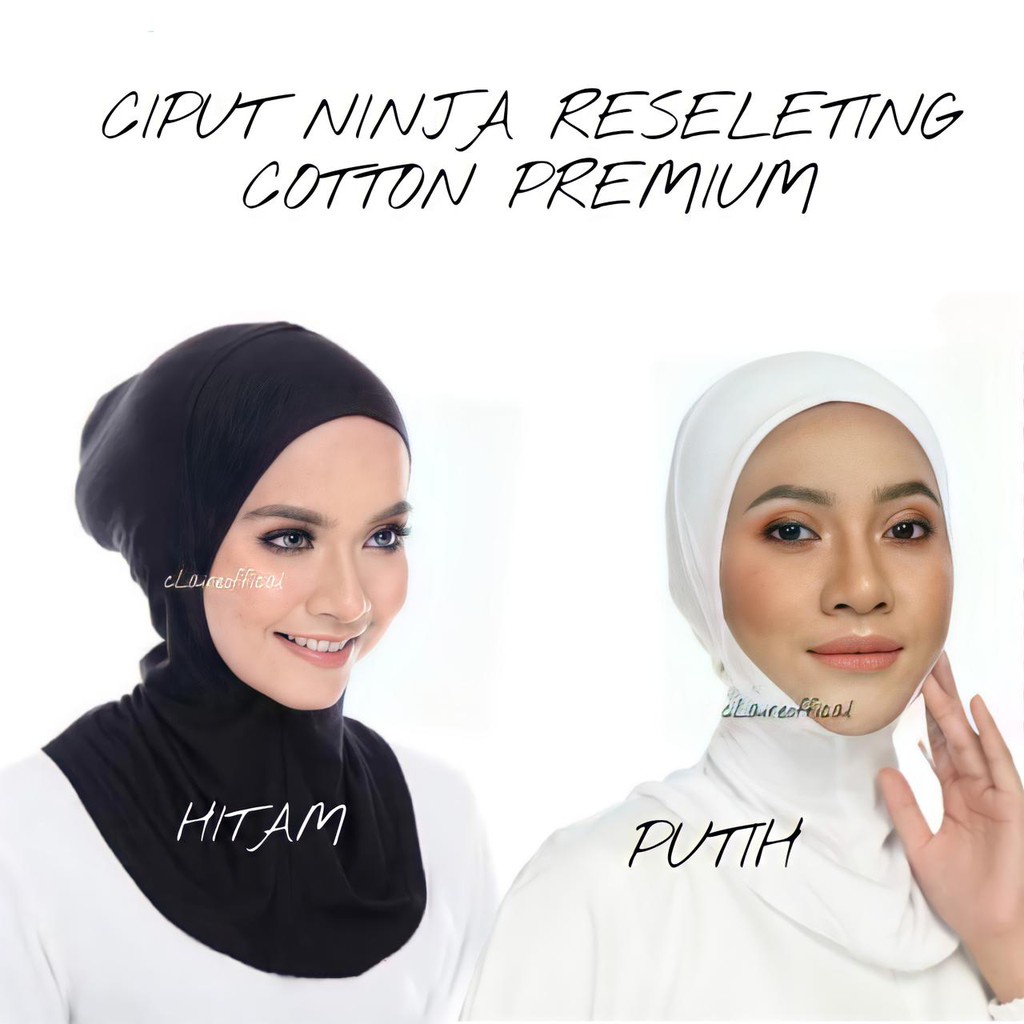 Ciput Ninja Resleting Premium / Ciput / Fashion Muslim / Ninja / Inner Ninja / Inner