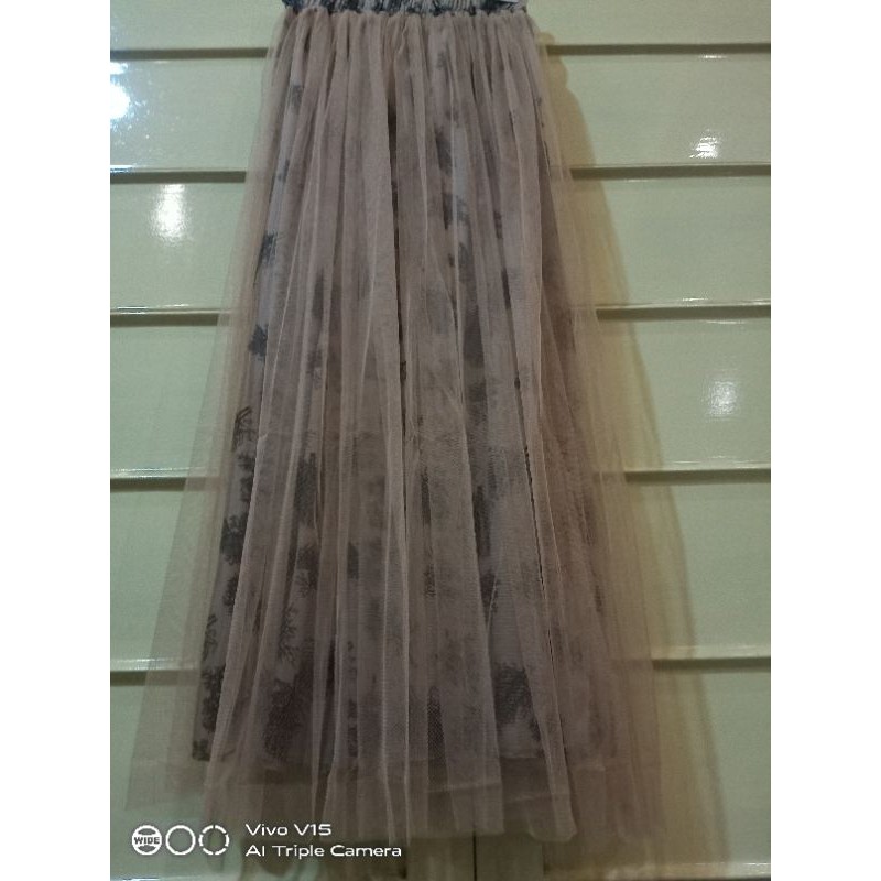 ROK TUTU BUNGA PRINTING PREMIUM ROK TUTU PREMIUM