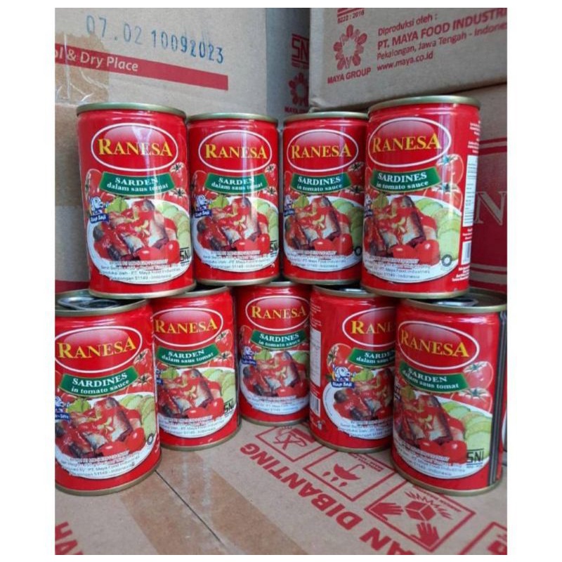 SARDEN MERK RANESA SAUS TOMAT 155gr promo termurah terlaris