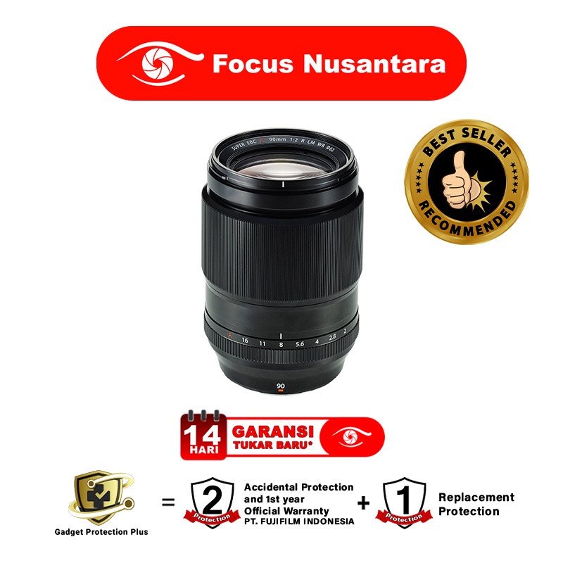 FUJINON XF 90mm f/2 R LM WR