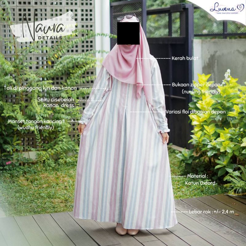 NAURA DRESS By LUVENA