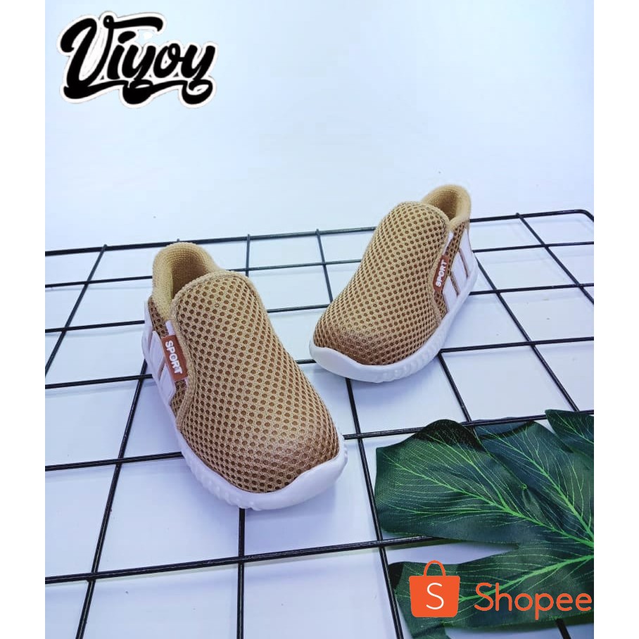 Sepatu Anak Slip On Sport sepatu Anak Laki laki 1-6 thn Sepatu anak murah terbaru / JALA