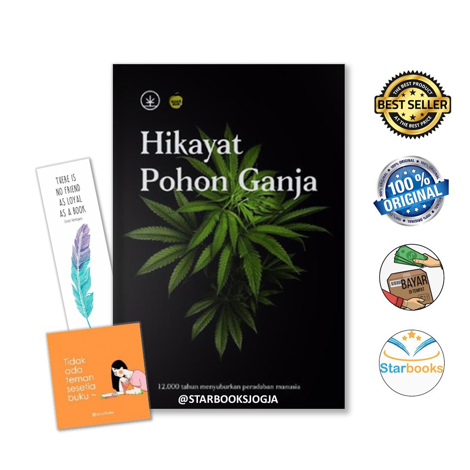 BUKU HIKAYAT POHON GANJA : 12K TH MENYUBURKAN PERADABAN - LINGKAR GANJA NUSANTARA