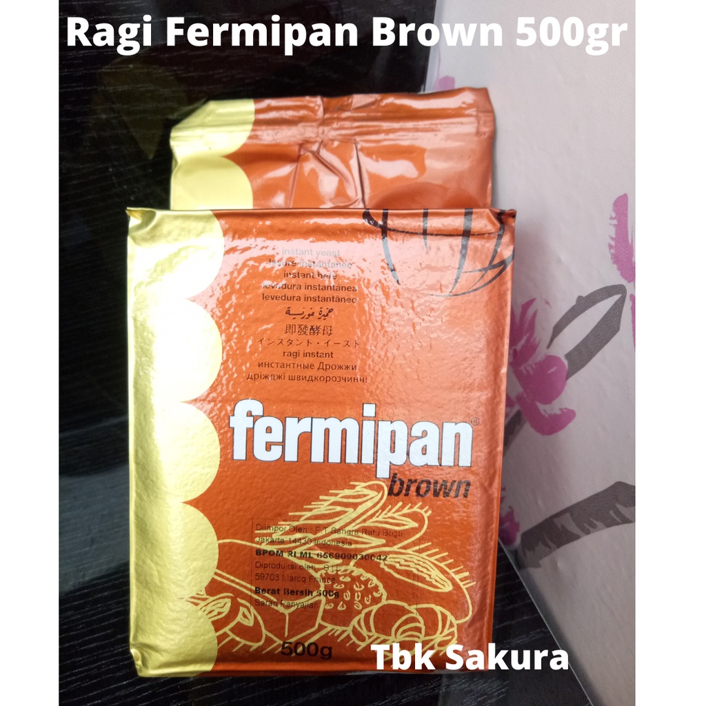 

Ragi fermipan BROWN 500gr