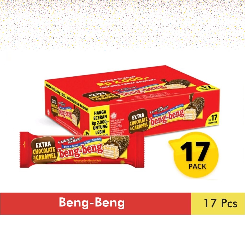 

BENG-BENG REGULER bengbeng coklat box beng beng wafer coklat box