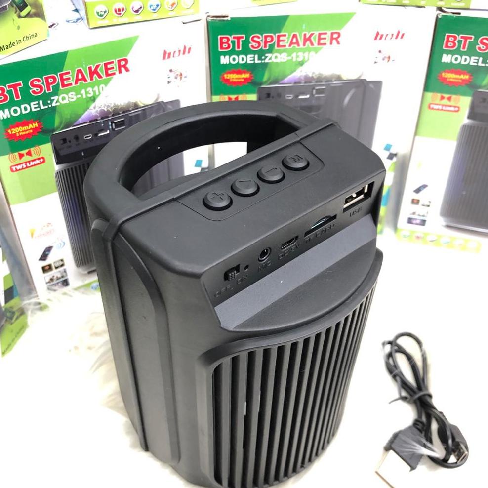 Speaker Bluetooth Portable ZQS-1310 / Salon aktif Mini 1310 "KTB. 74865"