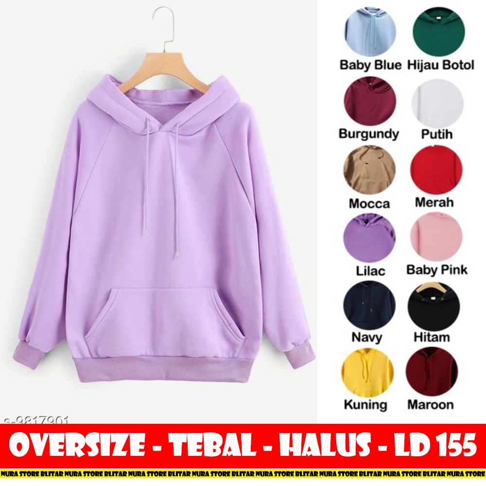 JAKET HUDIE HODY PRIA WANITA DEWASA LENGAN PANJANG POLOS JUMBO BAHAN TEBAL ADEM SWEATER COWOK CEWEK 