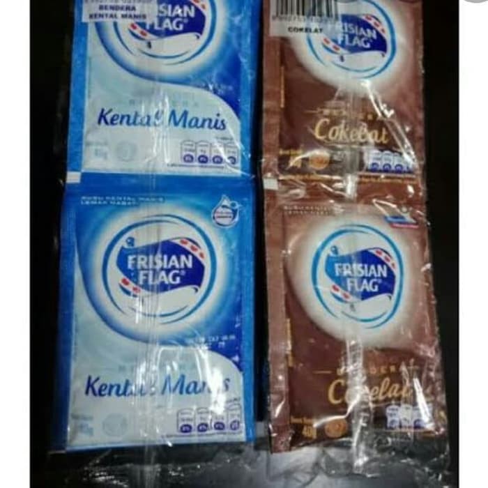 

Susu kental manis bendera frisian flag 6*40gr