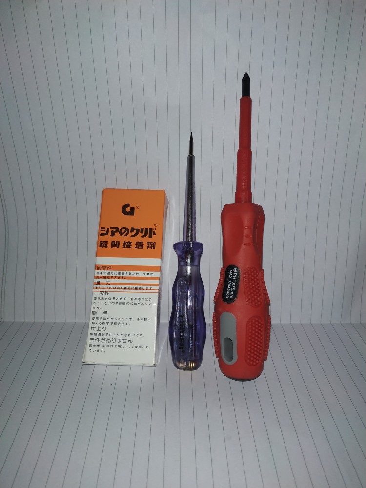 Obeng Listrik 7  Maxpower +ph1x75mm Isolator 1000v Screwdriver