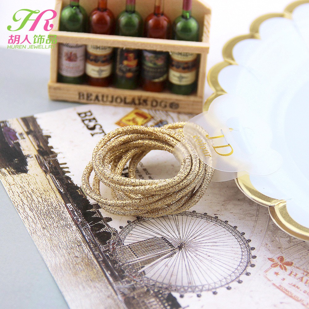 Ennwen IK62 Ikat Rambut Korea Bling Bling set 10 pcs-8