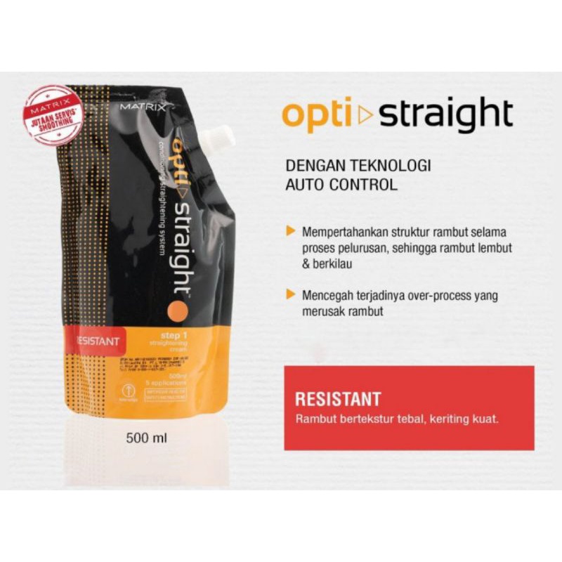 Matrix Opti Straight 500 dan 625 ml (untuk 5 kepala)