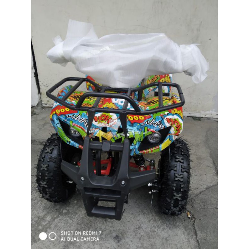 MOTOR ATV HUNTER 2TAK 50CC GAS TANGAN ~MAINAN MOTOR ANAK