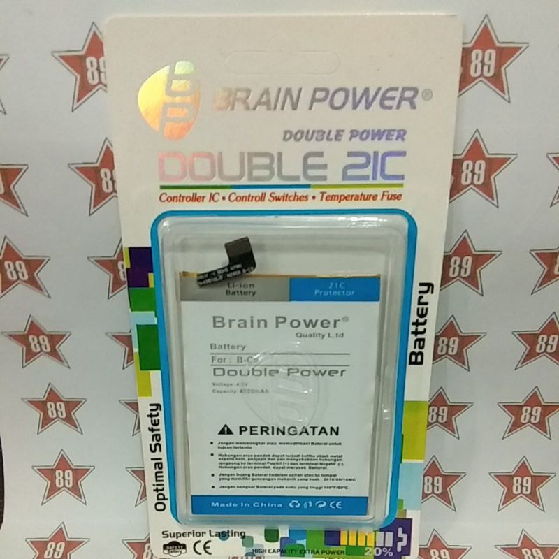 Battery batre Vivo BC9 soket Brain power