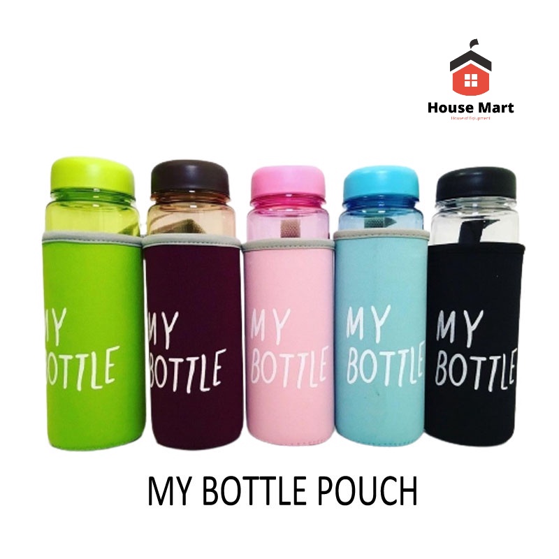 My Bottle Botol Minum 500ML Botol Minum Serbaguna Free Pouch Busa