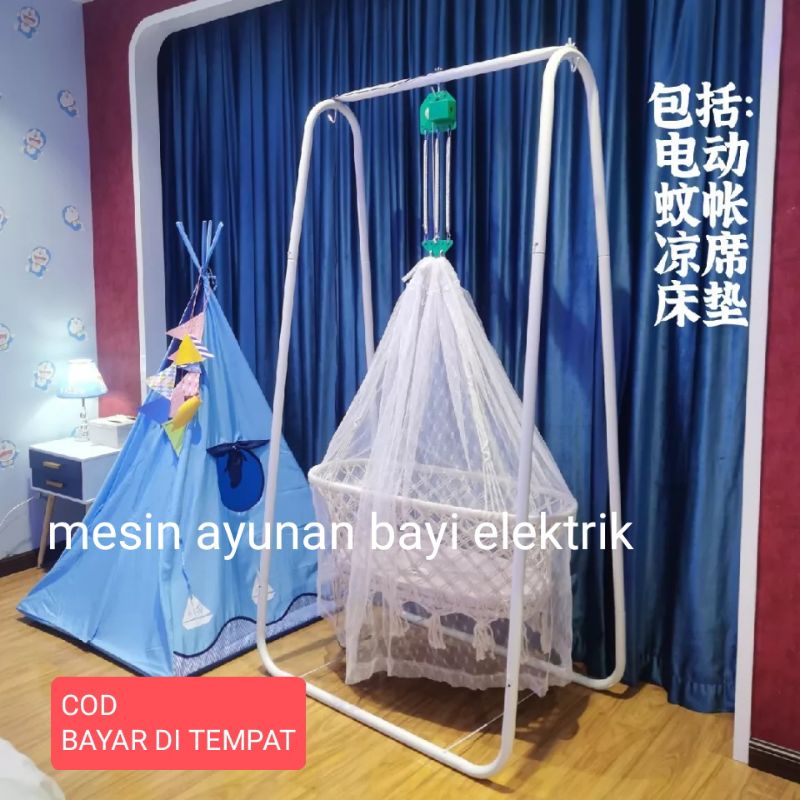 Ligimi Mesin Ayunan Listrik Elektrik Bayi Otomatis