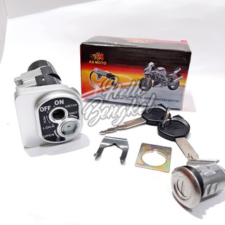Kunci kontak motor vario tekno 110 techno CBS lengkap set Kunci kontak motor vario tekno 110 techno CBS lengkap set