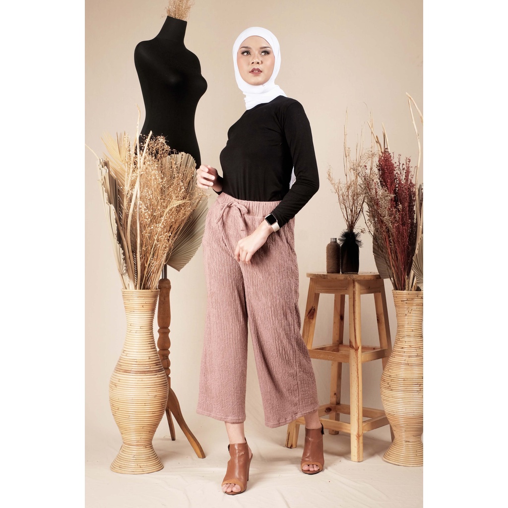 SERLY PLEATED CULLOTES / KULOT TALI PREMIUM