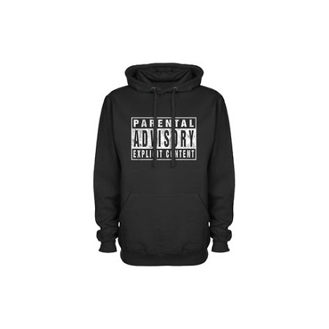 Jaket hoodie PARENTAL ADVISORY EXPLICIT CONTENT